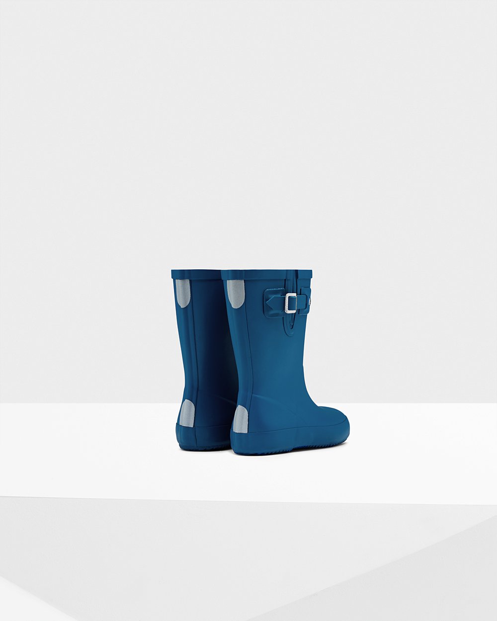 Kids Hunter Original First Flat Sole - Rain Boots Blue - 8160-XORYD